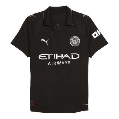 Manchester City Uit Spelersversie Voetbalshirt 2025/26 - Slim Fit