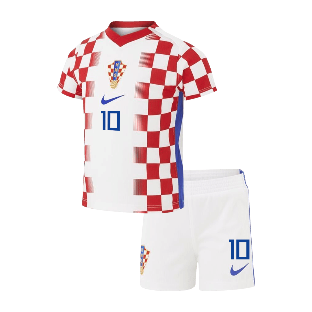 MODRIĆ #10 Kinder Kroatië thuistenue WK Voetbal 2026