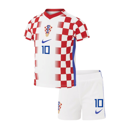 MODRIĆ #10 Kinder Kroatië thuistenue WK Voetbal 2026