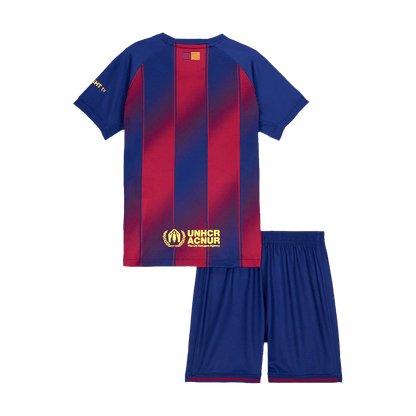 Kinder Barcelona Thuis Tenue 2025/26 - achterkant