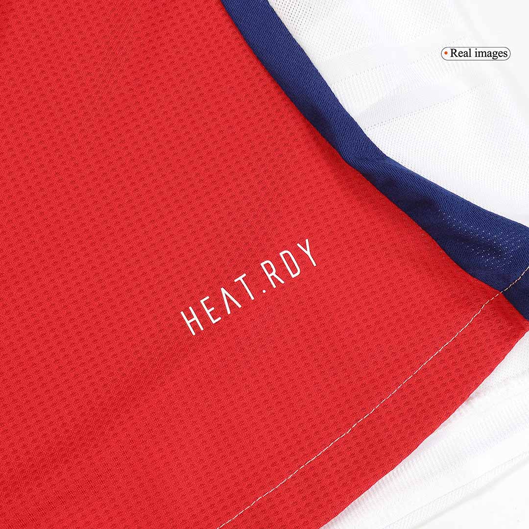 RICE #41 Arsenal Thuis Spelersversie Voetbalshirt 2024/25 - Slim Fit - achterkant