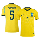 CASEMIRO #5 Brazilië Spelersversie thuisshirt WK Voetbal 2026 - slim fit
