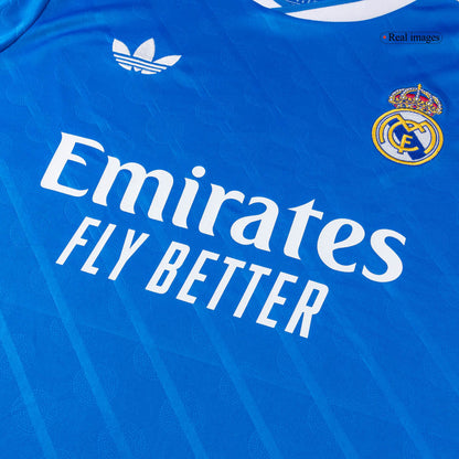 F. MENDY #23 Heren Real Madrid Derde Voetbalshirt 2025/26 - verpakking