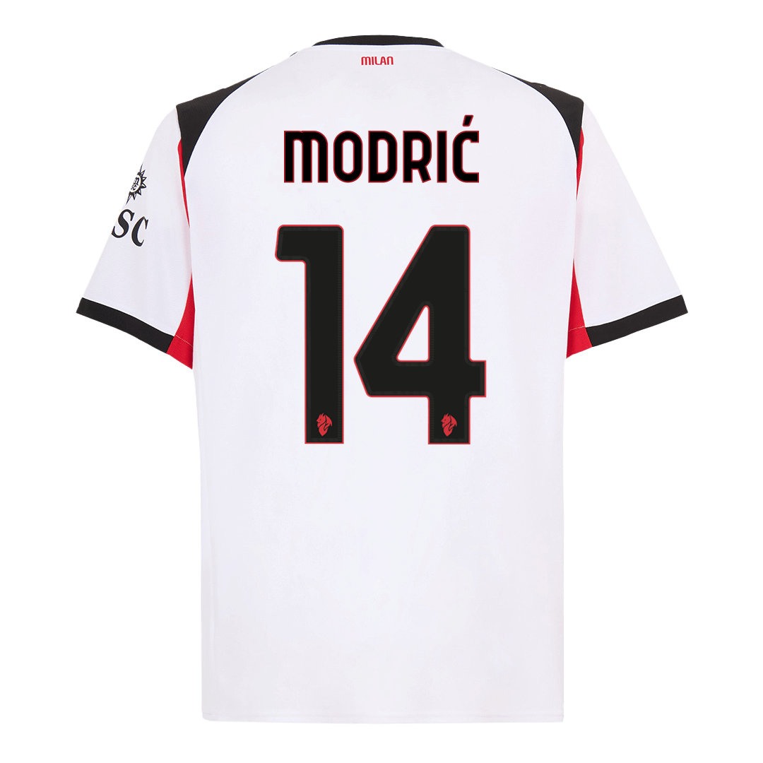 MODRIĆ #14 Heren AC Milan Uit Voetbalshirt 2025/26 - foto 9