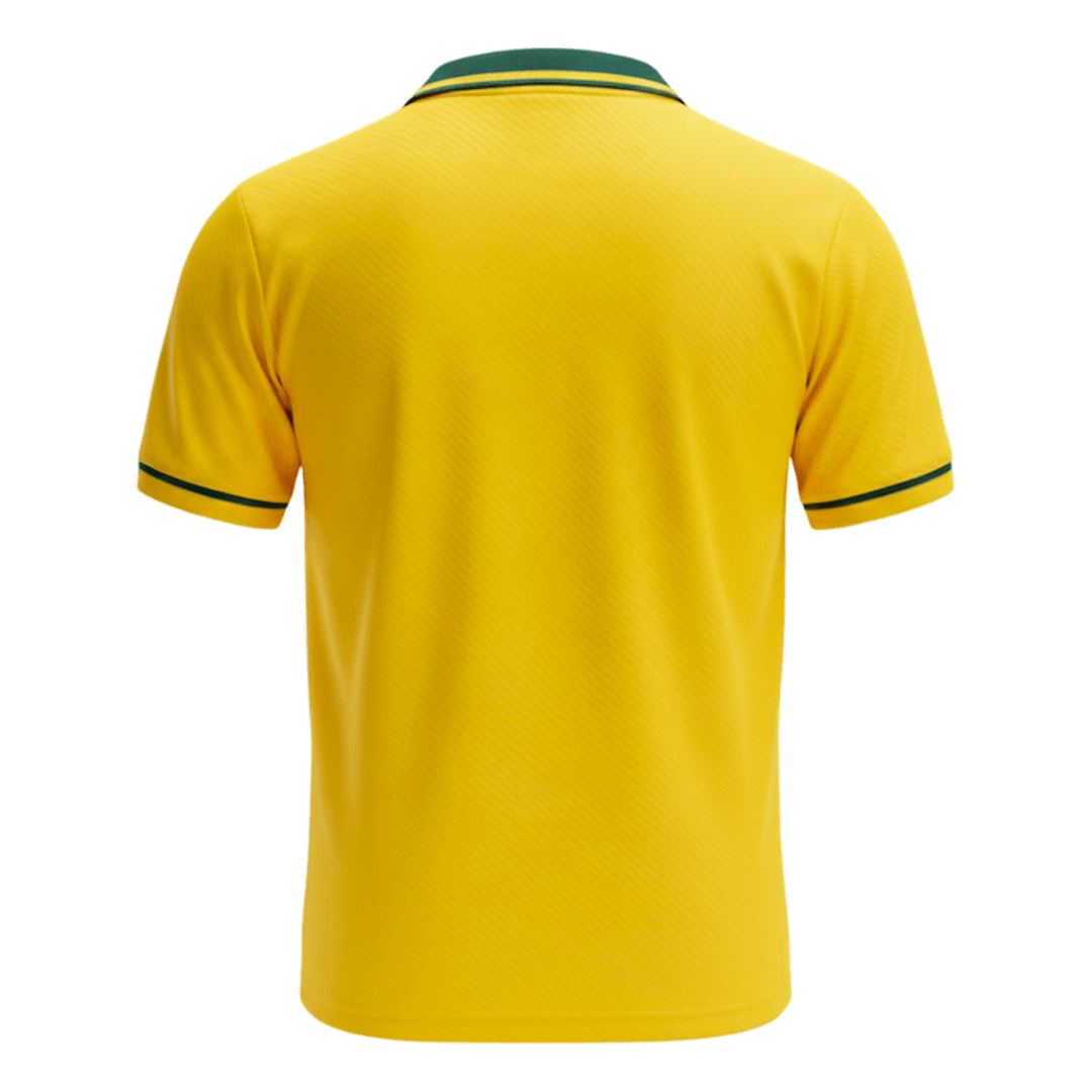 Retro Brazilië Thuis Voetbalshirt 1994 - achterkant