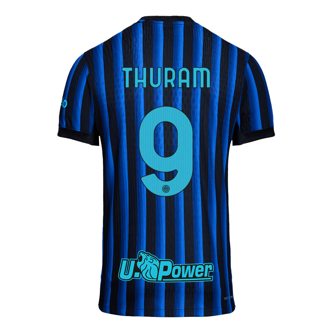 THURAM #9 Inter Milan Thuis Spelersversie Voetbalshirt 2025/26 - Slim Fit - foto 13