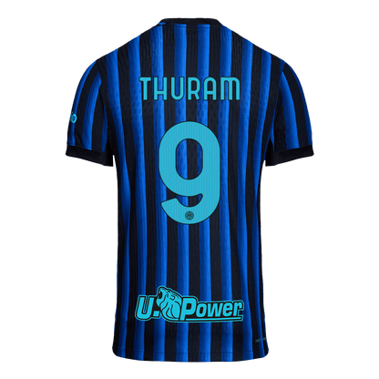 THURAM #9 Inter Milan Thuis Spelersversie Voetbalshirt 2025/26 - Slim Fit - foto 13