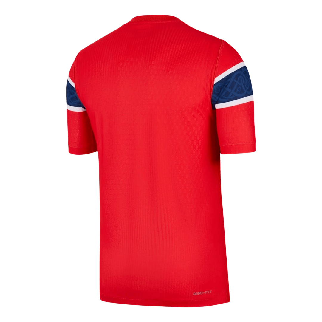 Noorwegen Thuis Spelersversie Voetbalshirt WK Voetbal 2026 - Slim Fit - detail