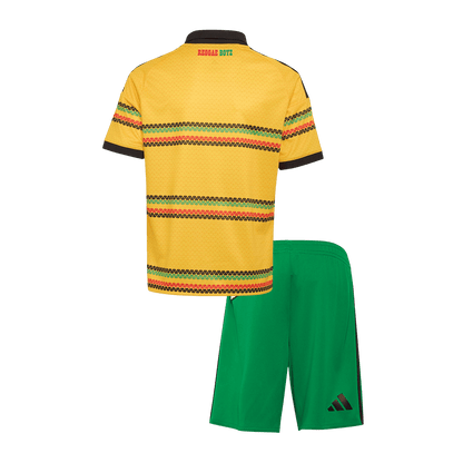 Kinder Jamaica Thuis Tenue WK Voetbal 2026 - achterkant