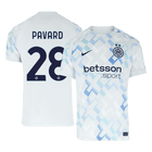 PAVARD #28 Heren Inter Milan uitshirt 2025/26