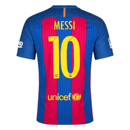 MESSI #10 Retro Barcelona thuisshirt 2016/17
