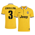 CHIELLINI #3 Retro Juventus uitshirt 2013/14