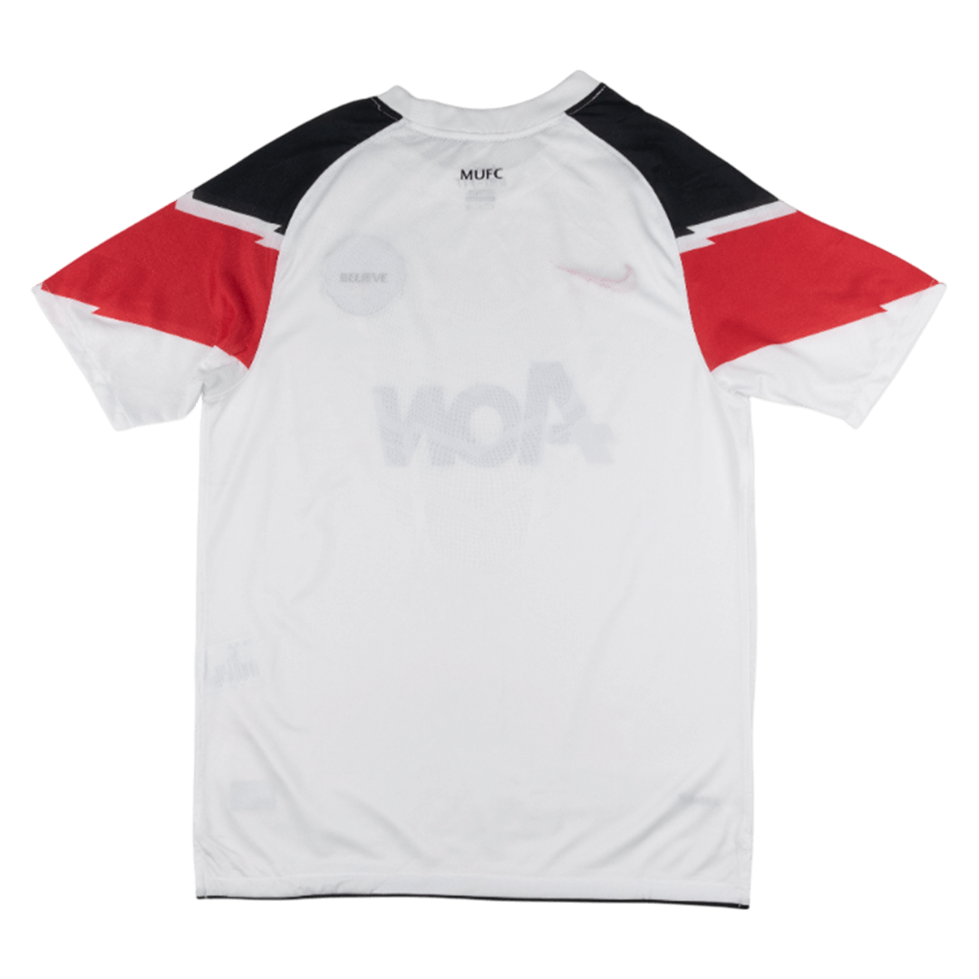 Retro Manchester United Uit Voetbalshirt 2010/11 - achterkant