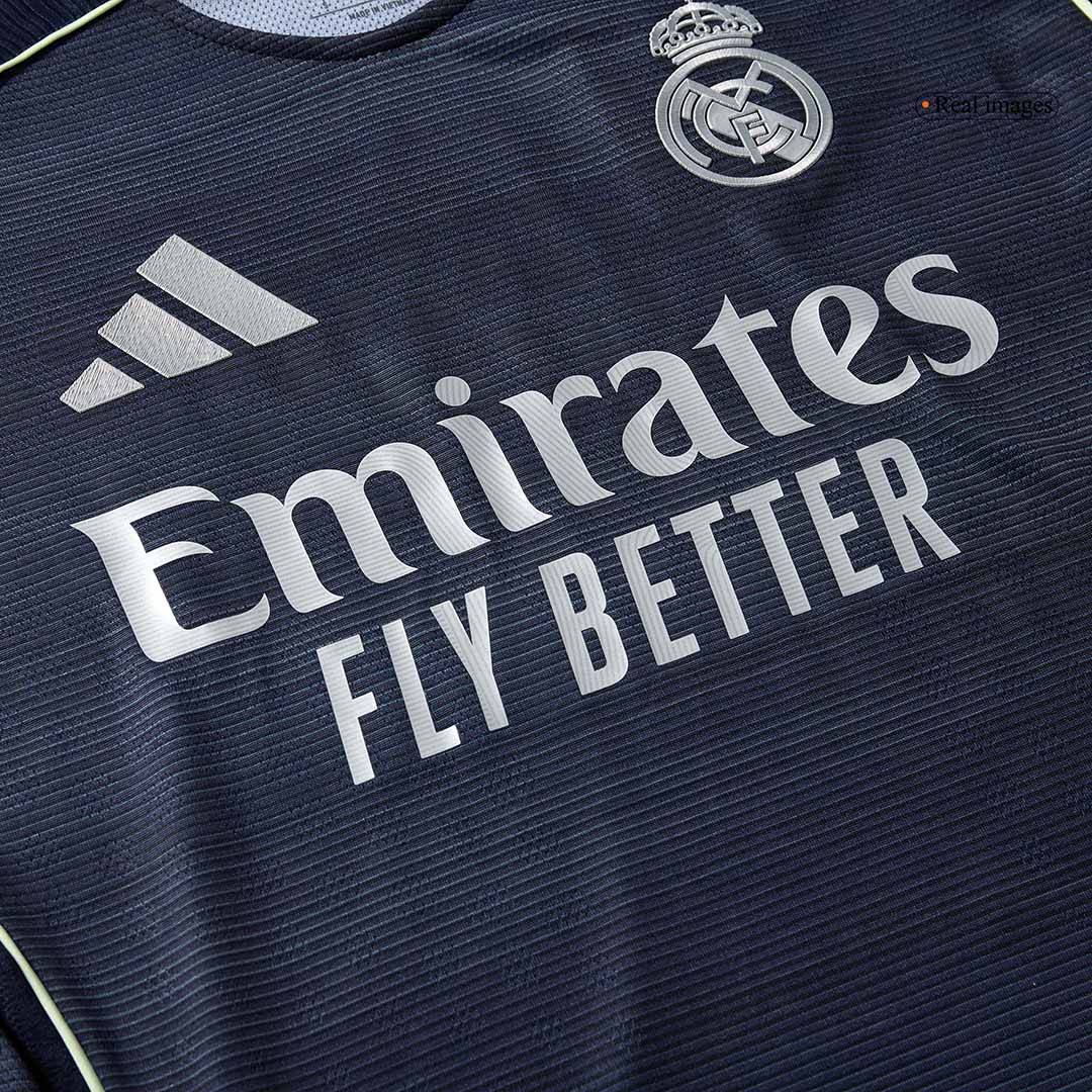MBAPPé #10 Real Madrid Uit Spelersversie Voetbalshirt 2025/26 - Slim Fit - verpakking
