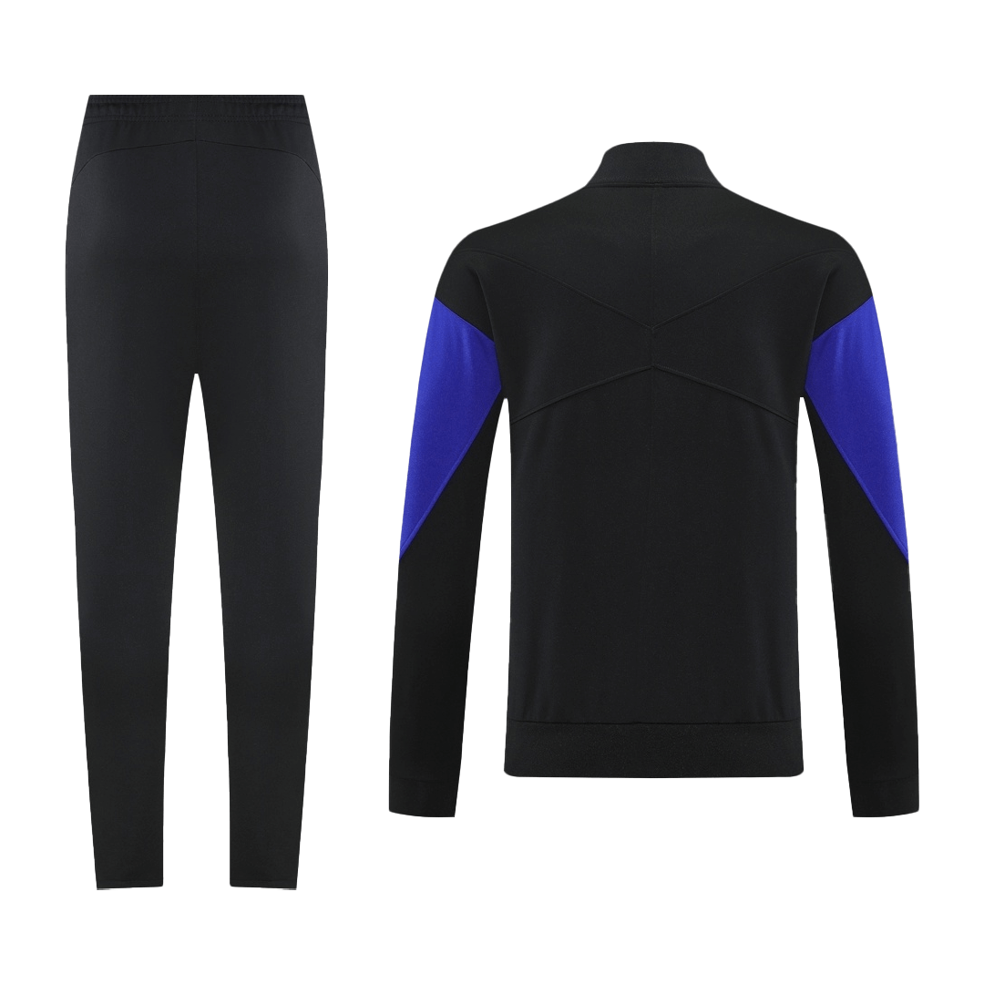 Barcelona Thuis Trainingsjack Set(Jas+Broek) 2025/26 Black&Purple - foto 18