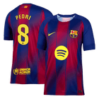 PEDRI #8 Heren Barcelona thuisshirt 2025/26 [PREMIUM]