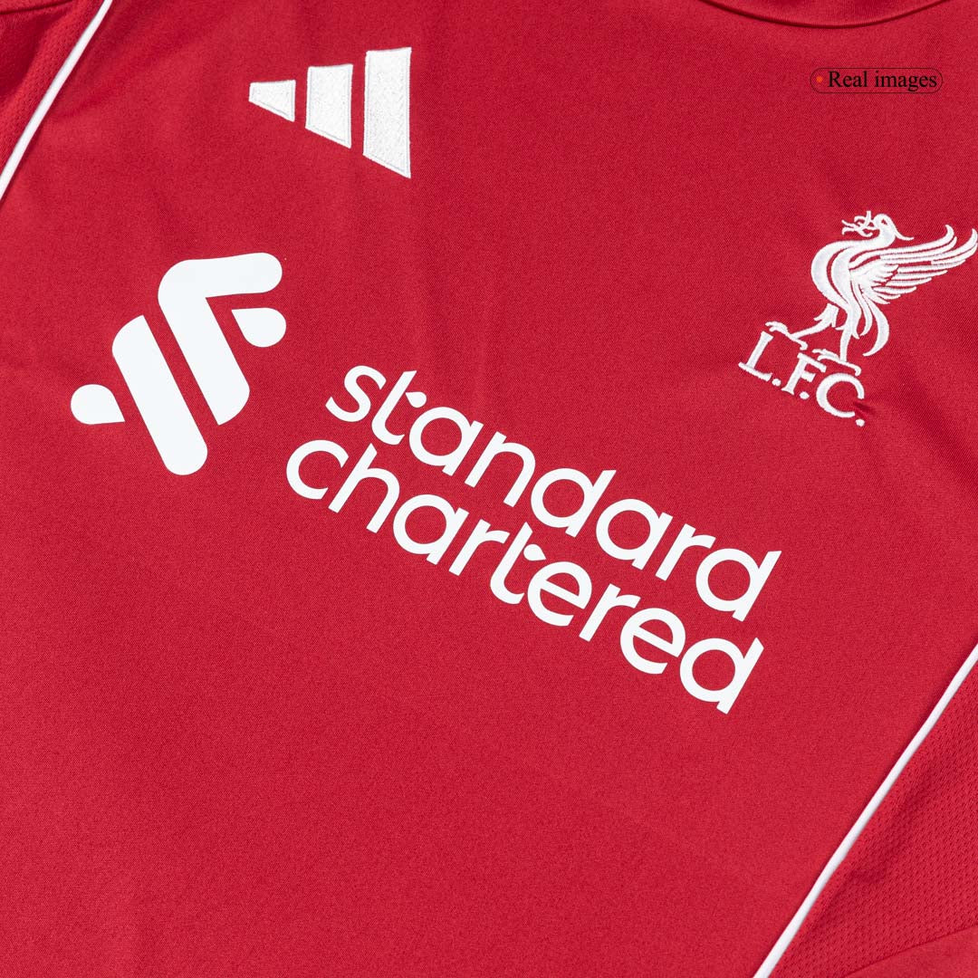 SZOBOSZLAI #8 Heren Liverpool Thuis Voetbalshirt 2025/26 - verpakking