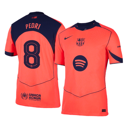 PEDRI #8 Barcelona Derde Spelersversie Voetbalshirt 2025/26 - UCL - Slim Fit