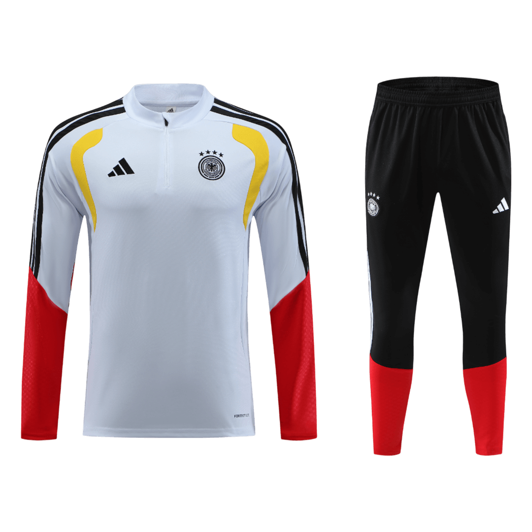 Duitsland Joggingpak met rit Set(top+broek) 2026 White football shirt