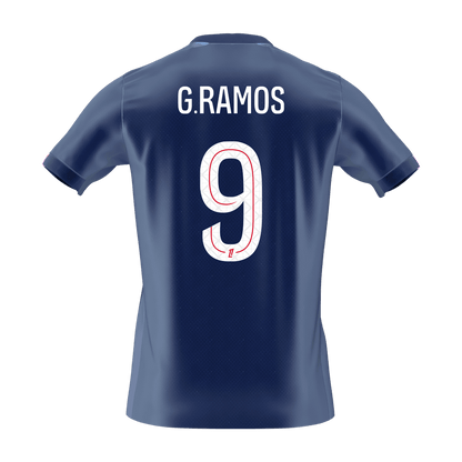 G.RAMOS #9 Heren PSG Thuis Voetbalshirt 2025/26 [PREMIUM] - extra