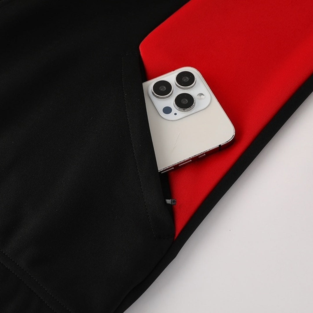 AC Milan Trainingsjack Set(Jas+Broek) 2025/26 Black - foto 11
