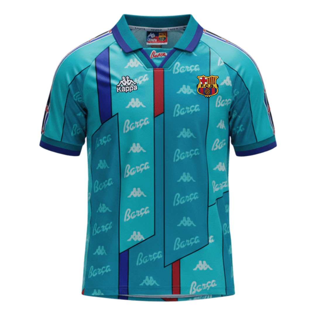 Retro Barcelona Uit Voetbalshirt 1996/97 2025/26
