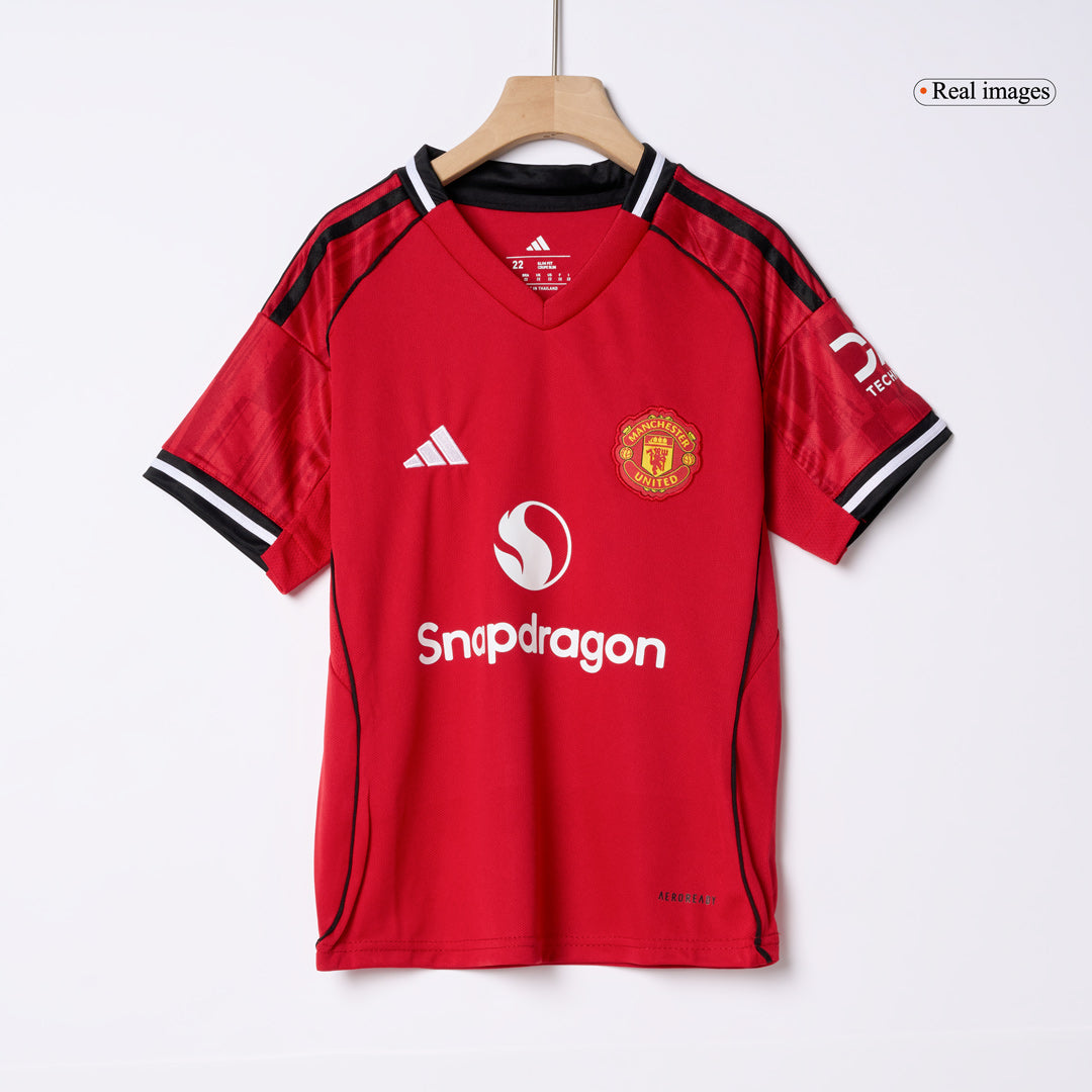 Kinder Manchester United Thuis Tenue 2025/26 - foto 14