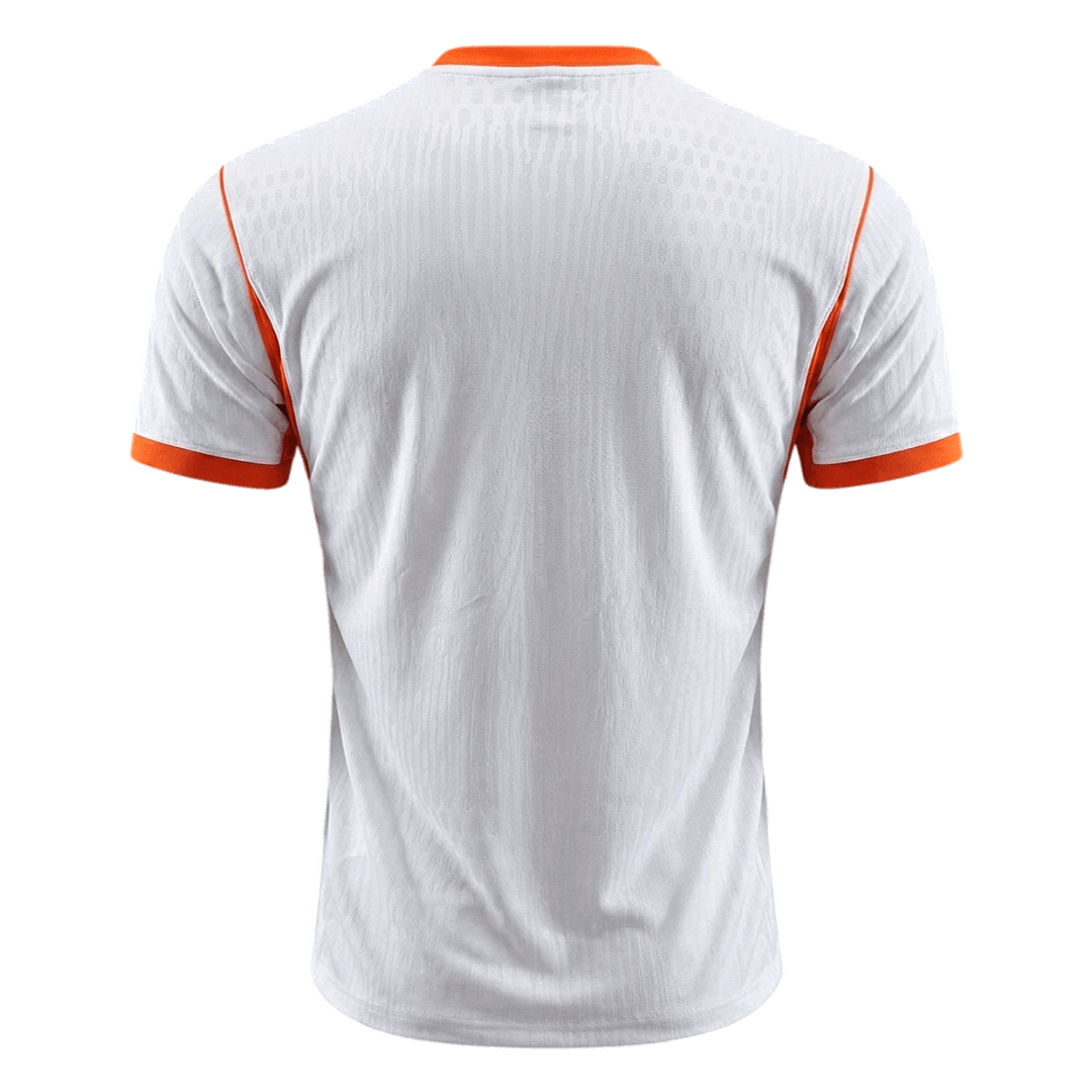 Nederland Uit Spelersversie Voetbalshirt WK Voetbal 2026 - Slim Fit - extra
