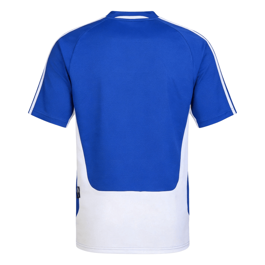 Retro Griekenland Thuis Voetbalshirt 2004 - detail