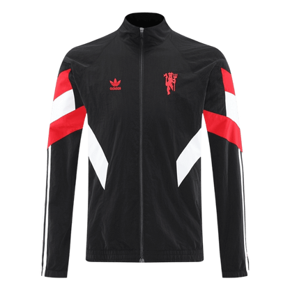 Manchester United Windjack 2025/26 Black football shirt