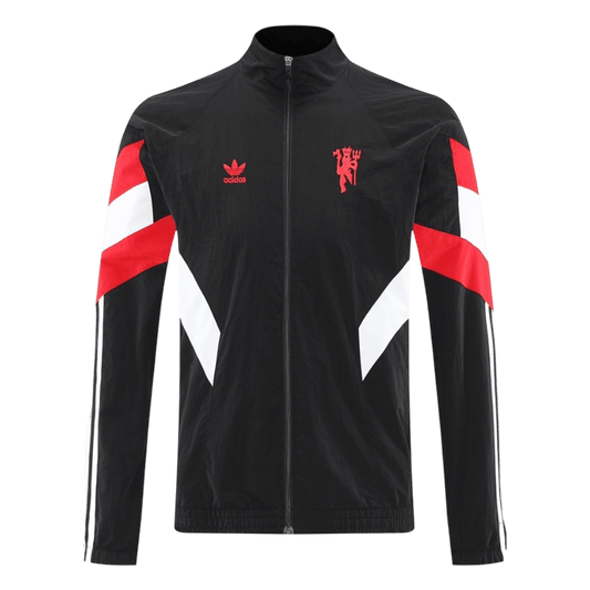 Manchester United Windjack 2025/26 Black football shirt