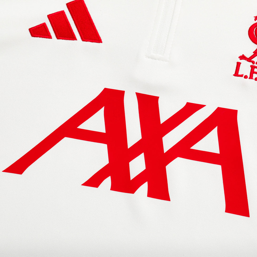 Liverpool Joggingpak met rit Set(top+broek) 2025/26 White - foto 18