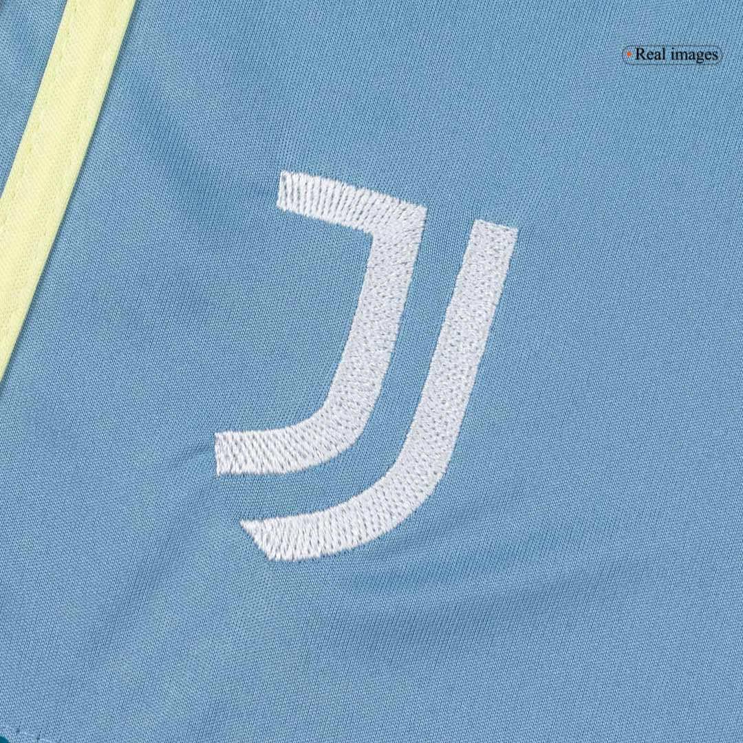 Kinder Juventus Uit Tenue 2025/26 - detail