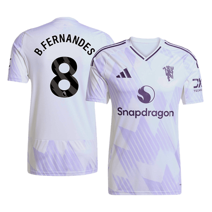 B.FERNANDES #8 Heren Manchester United Uit Voetbalshirt 2025/26 - foto 11