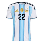 L. MARTINEZ #22 Argentinië Spelersversie thuisshirt WK Voetbal 2026 - slim fit