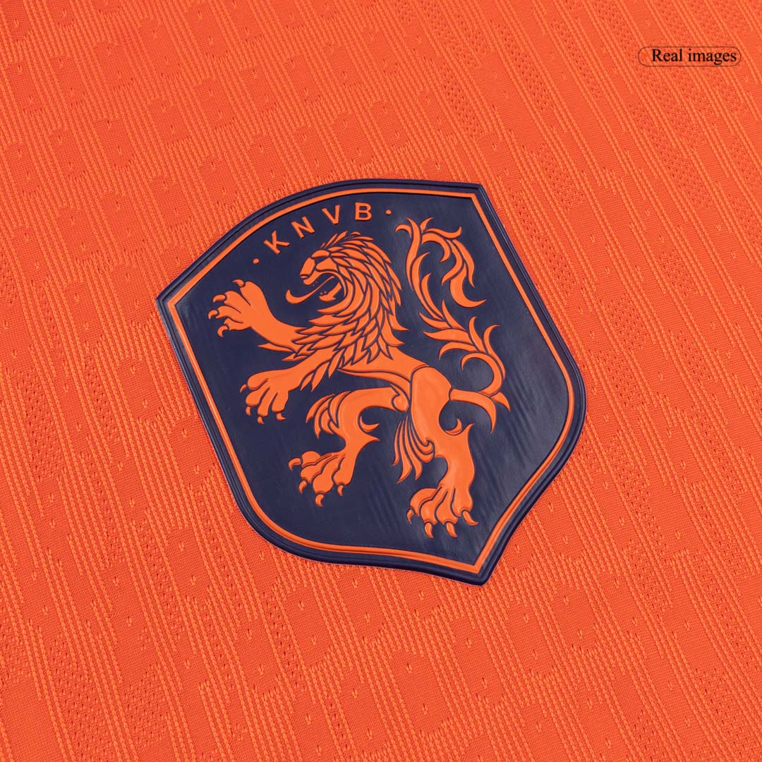 Nederland Thuis Spelersversie Voetbalshirt WK Voetbal 2026 - Slim Fit - zijkant
