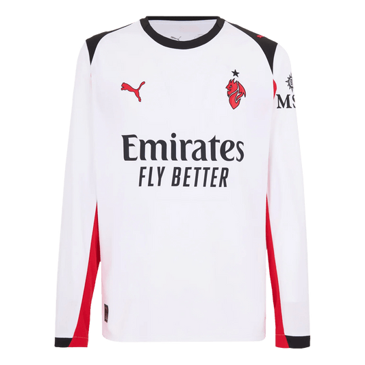 Heren AC Milan Uit Lange Mouwen Voetbalshirt 2025/26