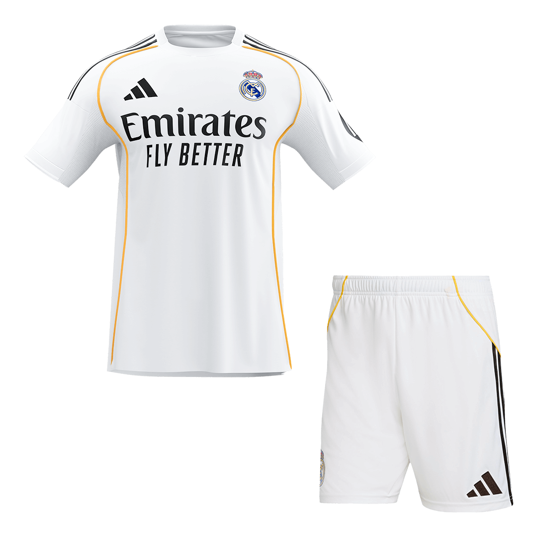 Real Madrid Thuis Set 2025/26 football shirt