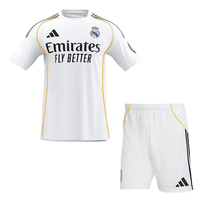Real Madrid Thuis Set 2025/26 football shirt