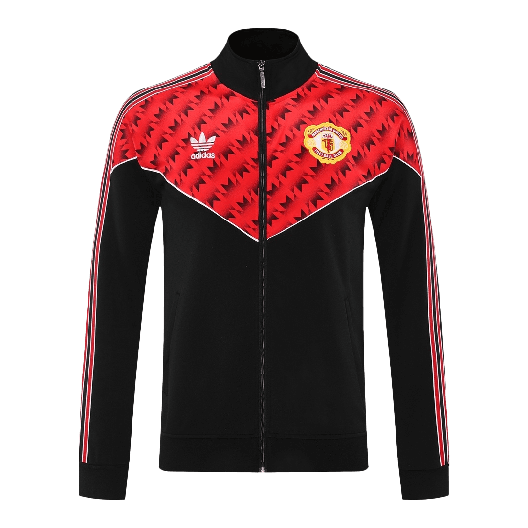 Manchester United Trainingsjack Set(Jas+Broek) 2025/26 Red&Black - foto 24