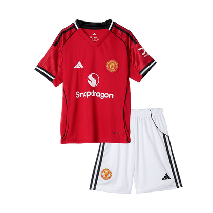 Kinder Manchester United Thuis Tenue 2025/26 - detail