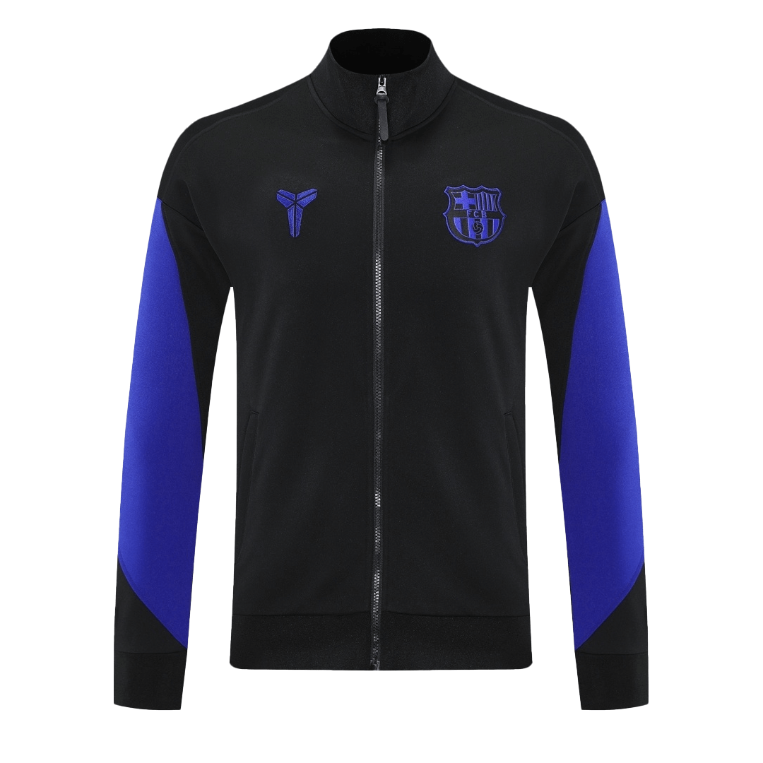 Barcelona Thuis Trainingsjack Set(Jas+Broek) 2025/26 Black&Purple - foto 17