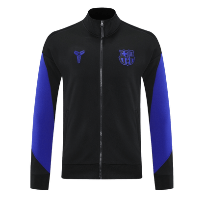 Barcelona Thuis Trainingsjack Set(Jas+Broek) 2025/26 Black&Purple - foto 17