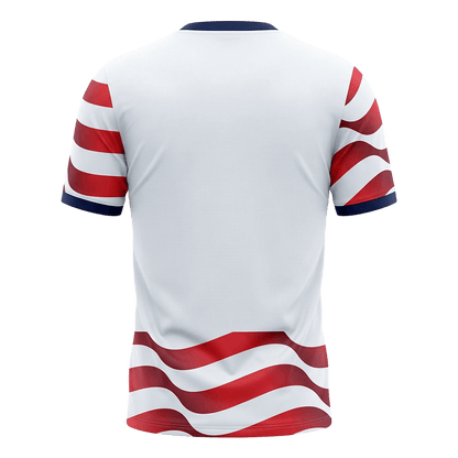 Heren Verenigde Staten Thuis Voetbalshirt WK Voetbal 2026 - detail