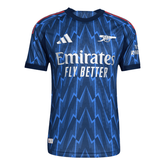 Arsenal Uit Spelersversie Voetbalshirt 2025/26 - Slim Fit - voorkant