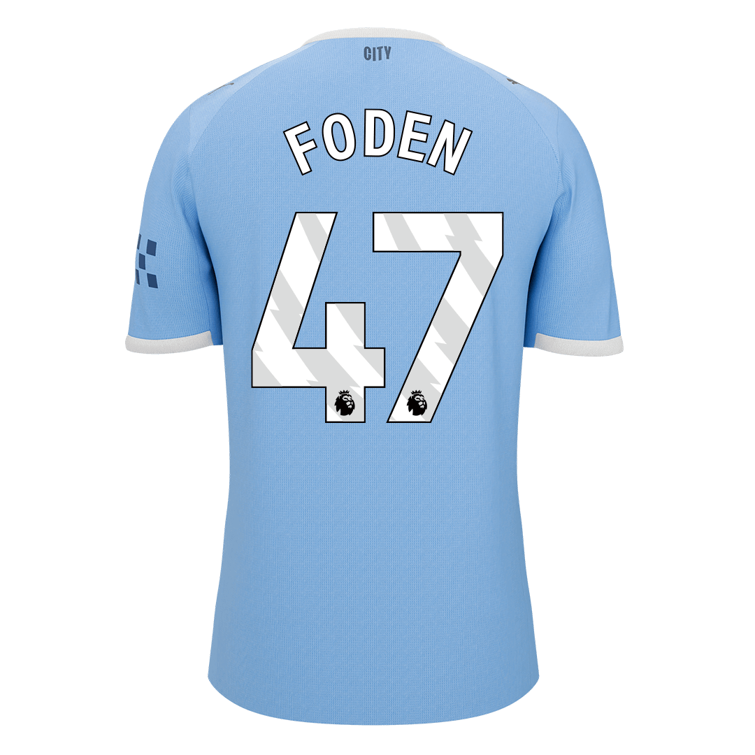 FODEN #47 Heren Manchester City Thuis Voetbalshirt 2025/26 [PREMIUM] - detail