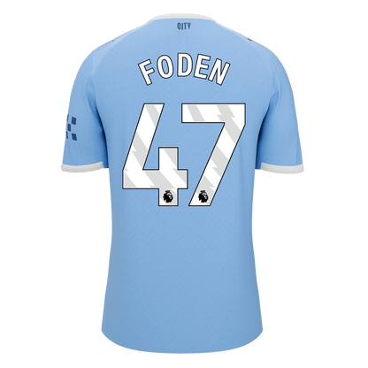 FODEN #47 Heren Manchester City Thuis Voetbalshirt 2025/26 [PREMIUM] - detail