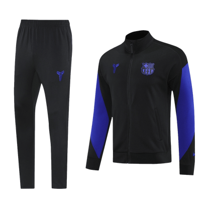 Barcelona Thuis Trainingsjack Set(Jas+Broek) 2025/26 Black&Purple - foto 19