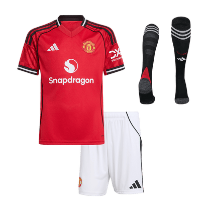 Kinder Manchester United Thuis Tenue 2025/26 football shirt