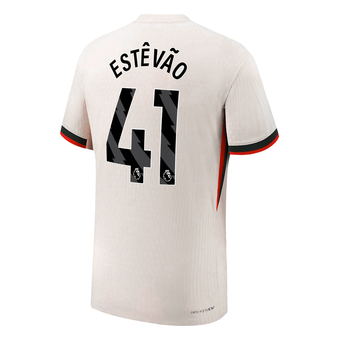 ESTÊVÃO #41 Chelsea Uit Spelersversie Voetbalshirt 2025/26 - Slim Fit - foto 9